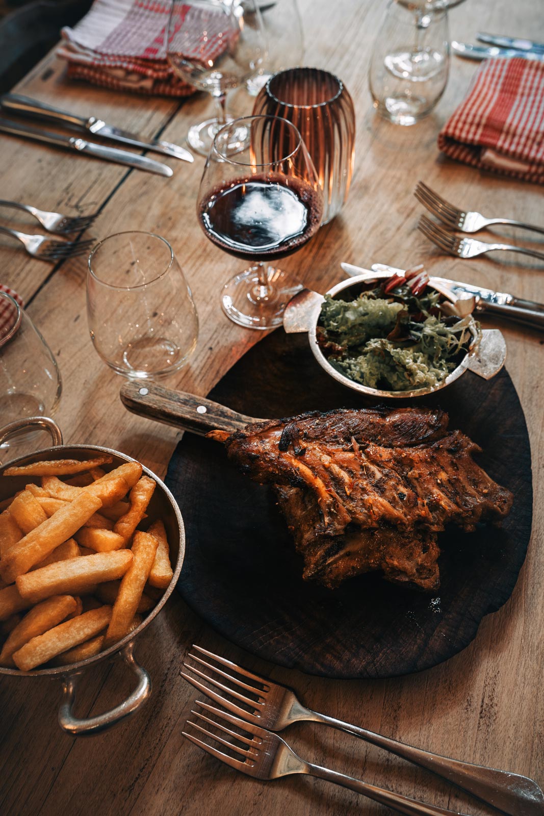 Séance photo restauration