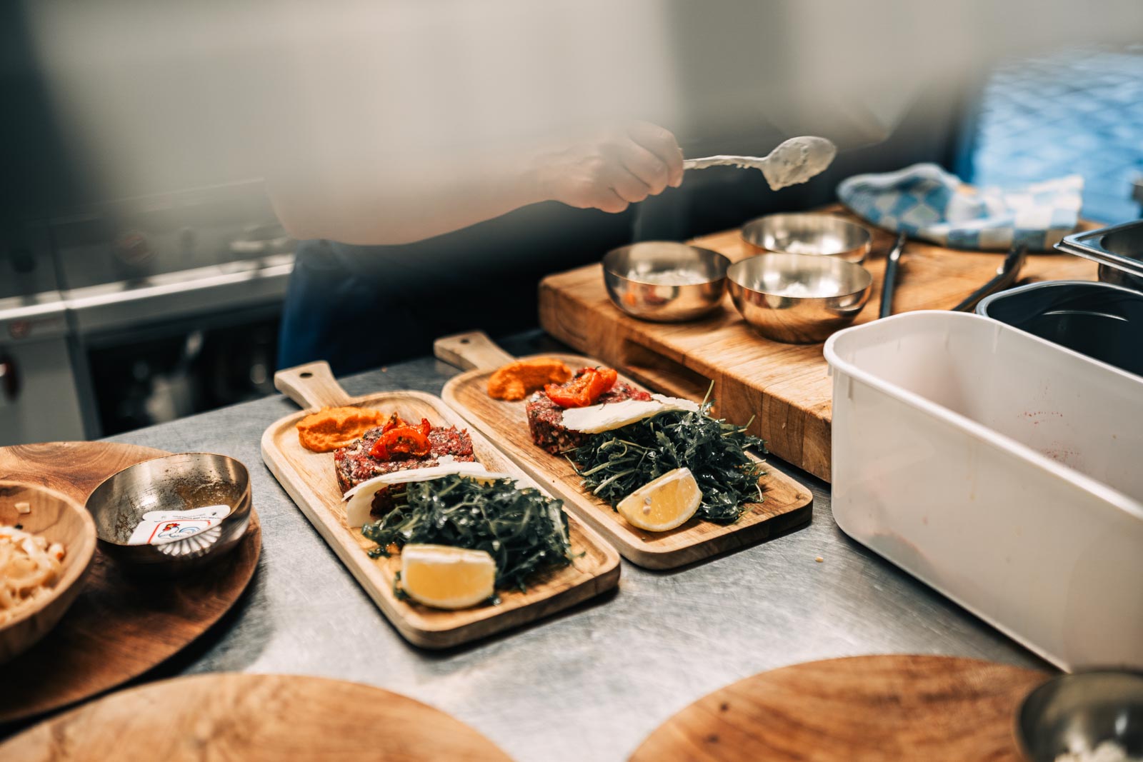 Séance photo restauration